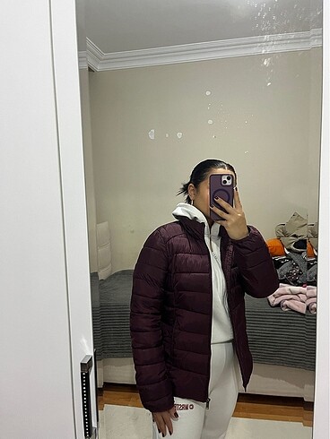 m Beden bordo Renk Koton Mont
