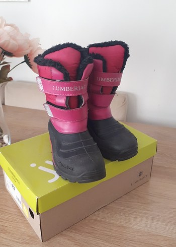 Lumberjack Kız Çocuk Pembe Bot