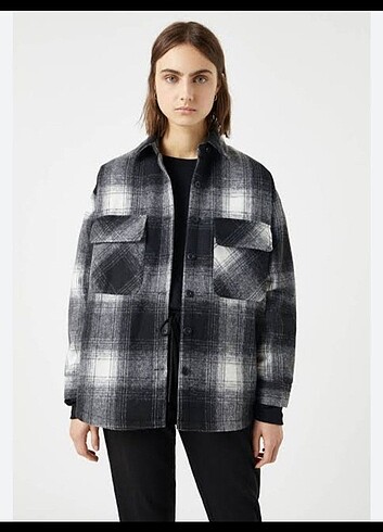 Pull and bear gömlek ceket