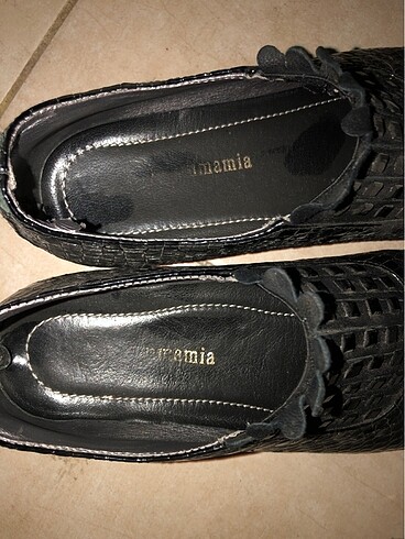 37 Beden Mammamia Siyah ayakkabı