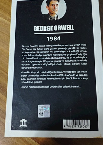 1984 - George Orwell Roman - Görsel 2