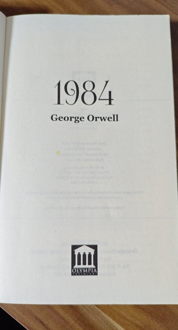 1984 - George Orwell Roman - Görsel 3