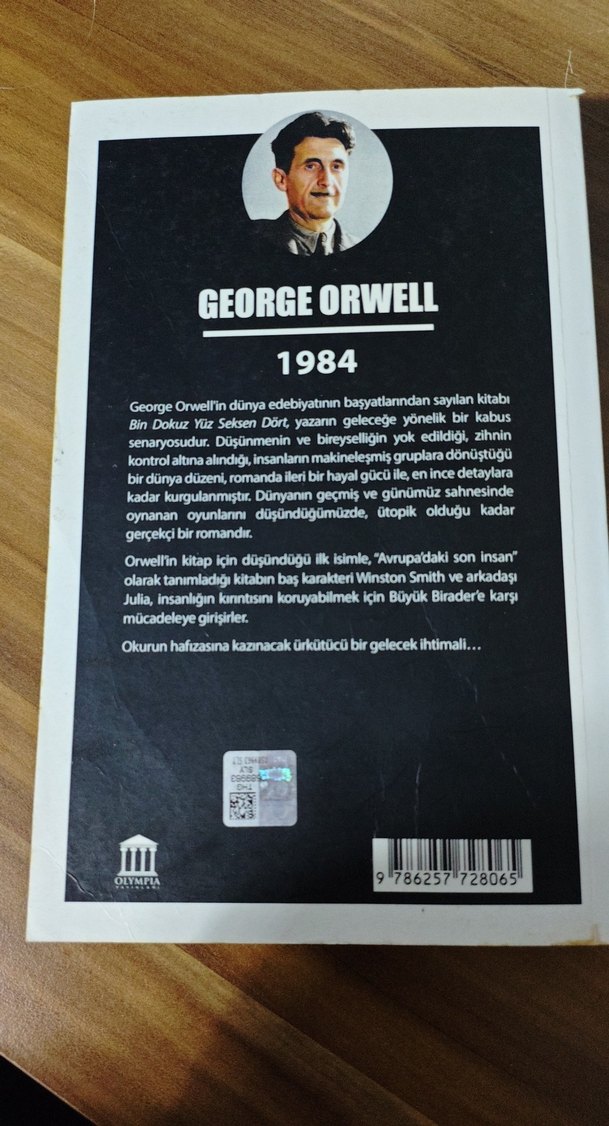 1984 - George Orwell Roman - Görsel 2