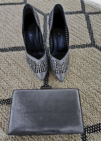 bayan , abiye ayakkabı ve çanta - Görsel 6