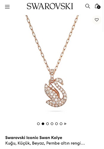 Swarovski Iconic Swan Kolye