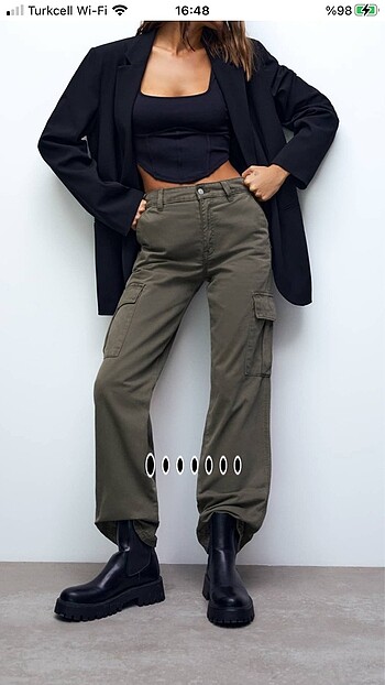 Pull bear kargo pantolon