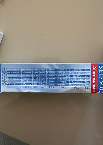 SEISMlC Alarmlı Titreşim Sensörü - Görsel 6