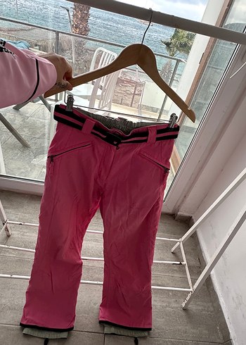 Rossignol Parlak Pembe Kemerli İnce Kiz Pantolonu