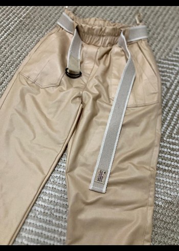 Kadın Kumaş Pantolon Kemerli - Görsel 4