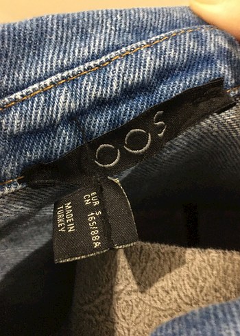 Kadın Denim Ceket Midi Boy Salaş Kesim - Görsel 6