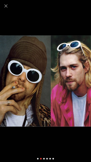Kurt Cobain Vintage Gözlük