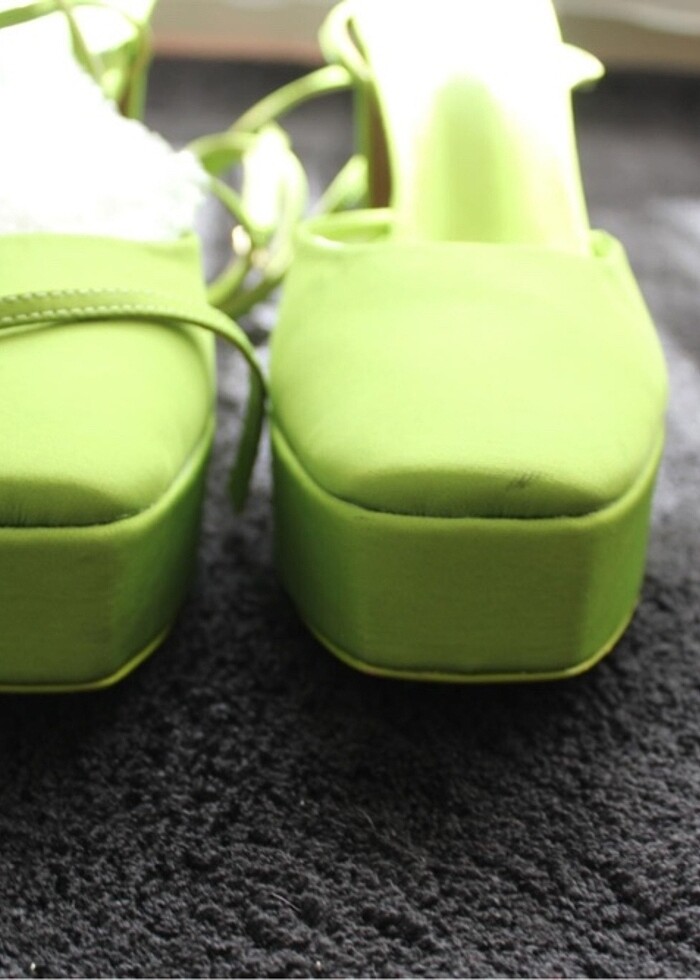 Zara platformlu ayakkabı - Görsel 4