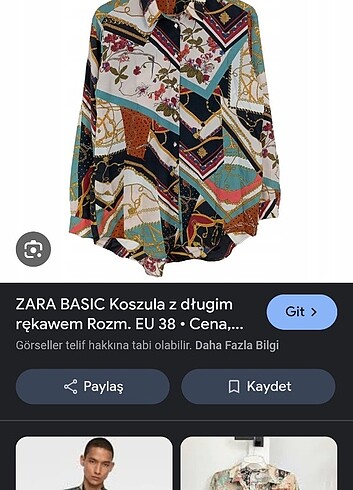 Zara gömlek  - Görsel 2