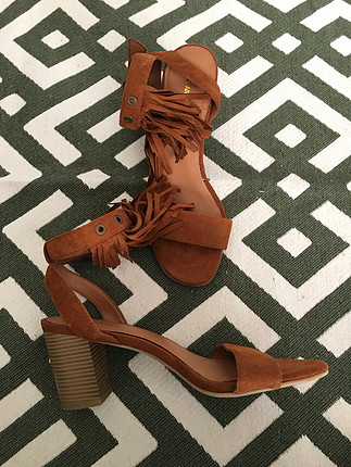 Deichmann Süet topuklu sandalet 