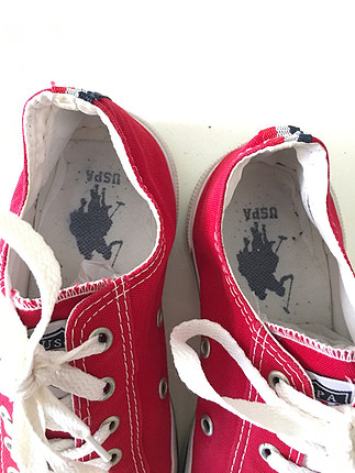39 Beden kırmızı Renk Spor ayakkabı 