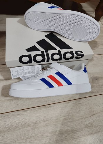 Beyaz Erkek Çocuk Spor Ayakkabı Velcro 38.5 numara - Görsel 4