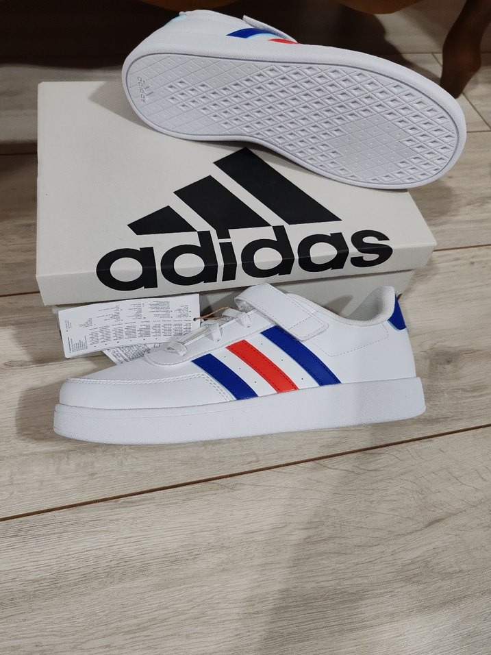 Beyaz Erkek Çocuk Spor Ayakkabı Velcro 38.5 numara - Görsel 4