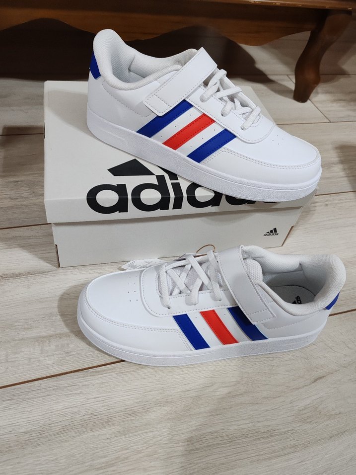 Beyaz Erkek Çocuk Spor Ayakkabı Velcro 38.5 numara - Görsel 3