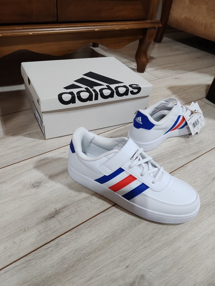 Beyaz Erkek Çocuk Spor Ayakkabı Velcro 38.5 numara - Görsel 5