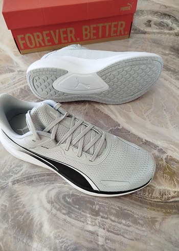 Puma Gri Erkek Spor Ayakkabısı - Görsel 2