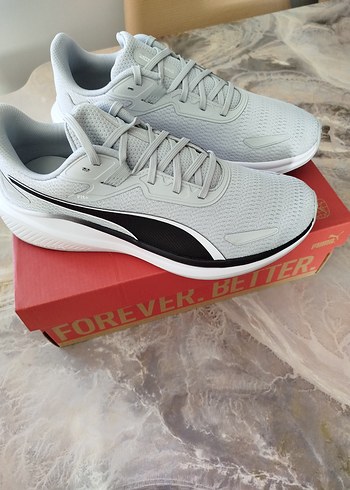 Puma Gri Erkek Spor Ayakkabısı - Görsel 3