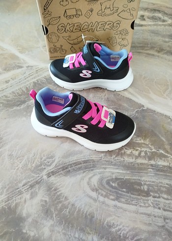 skechers kız çocuk ayakkabı - Görsel 4
