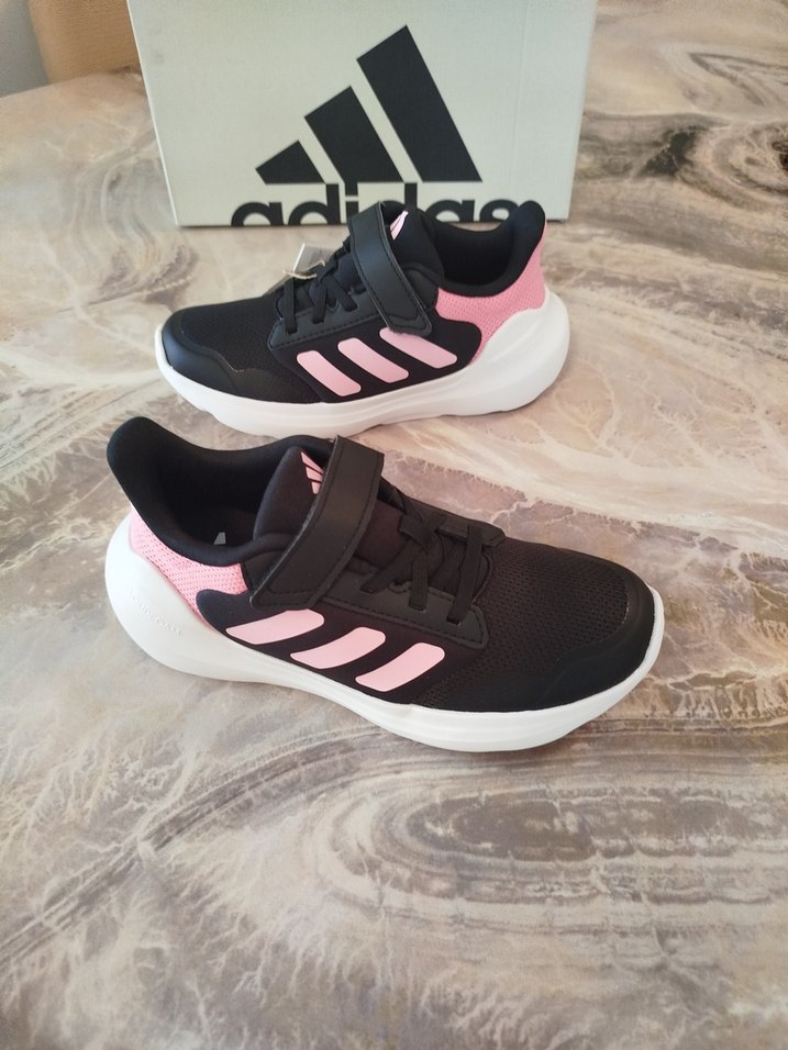 Kız Çocuk Pembe Siyah Spor Ayakkabı - Görsel 4