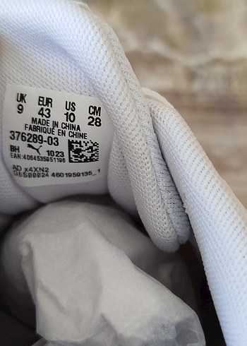 erkek Beyaz Puma Spor Ayakkabı - Görsel 6