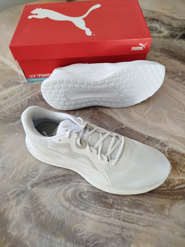 erkek Beyaz Puma Spor Ayakkabı - Görsel 5