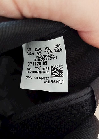 Siyah Puma Spor Ayakkabı - Görsel 6