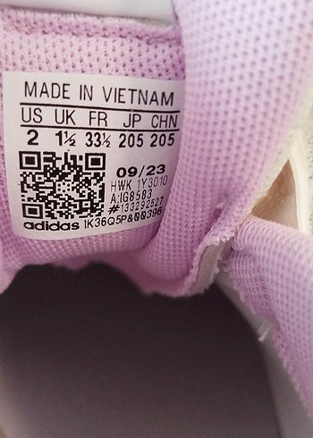 adidas kız çocuk spor ayakkabı - Görsel 7