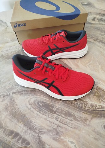 Asics Kırmızı Erkek Koşu Ayakkabısı - Görsel 4