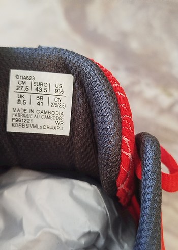 Asics Kırmızı Erkek Koşu Ayakkabısı - Görsel 7