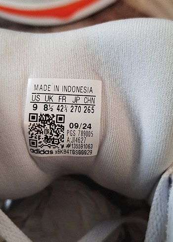 Erkek Gri Adidas Koşu Ayakkabısı - Görsel 7