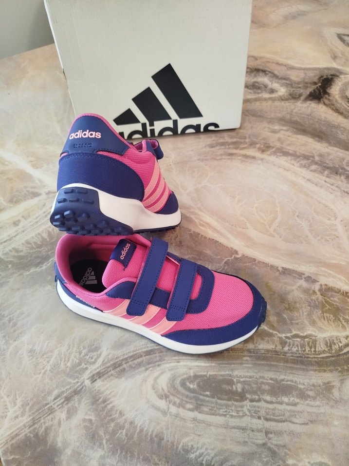 Kız Çocuk Pembe Adidas Spor Ayakkabı - Görsel 5