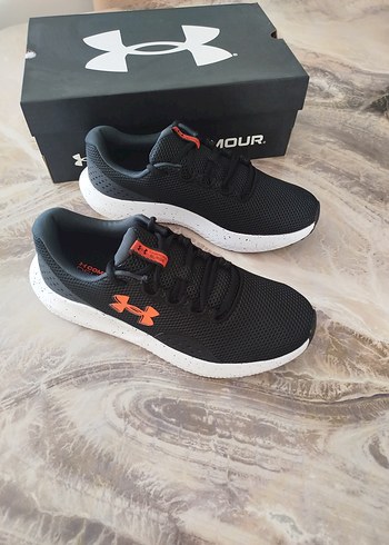 Under Armour Siyah Bağcıklı Erkek Spor Ayakkabısı - Görsel 6