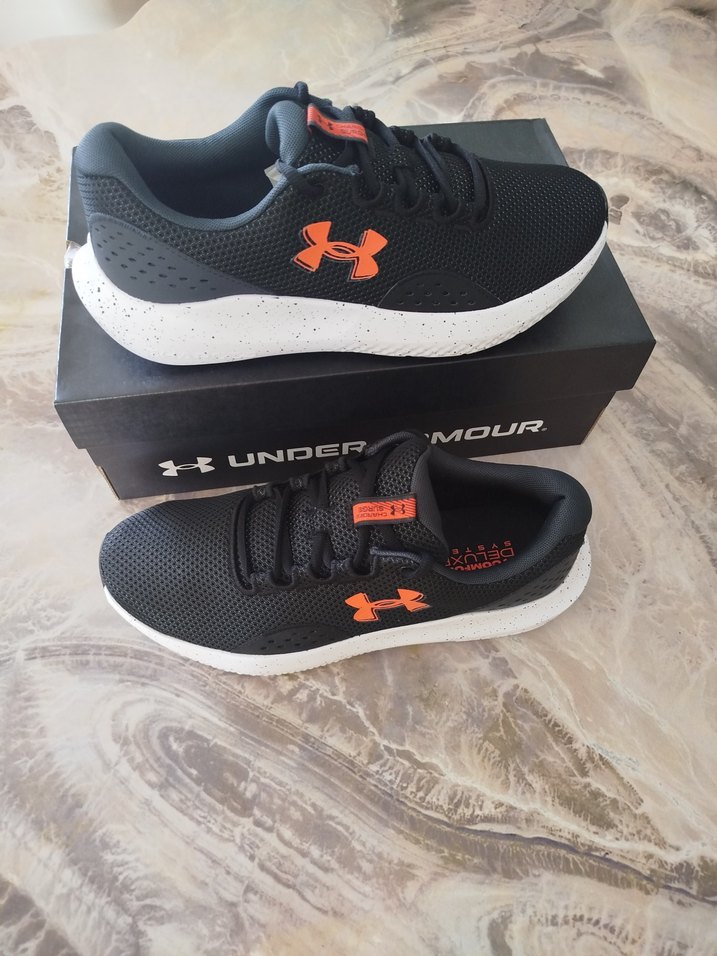 Under Armour Siyah Bağcıklı Erkek Spor Ayakkabısı - Görsel 5
