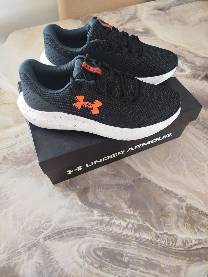 Under Armour Siyah Bağcıklı Erkek Spor Ayakkabısı - Görsel 3