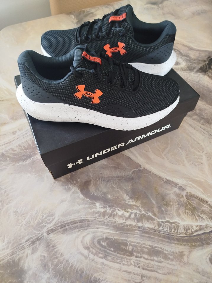 Under Armour Siyah Bağcıklı Erkek Spor Ayakkabısı - Görsel 4