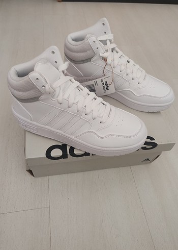Beyaz Adidas Spor Ayakkabı Velcro 31.5 numara - Görsel 5
