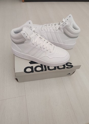 Beyaz Adidas Spor Ayakkabı Velcro 31.5 numara - Görsel 7