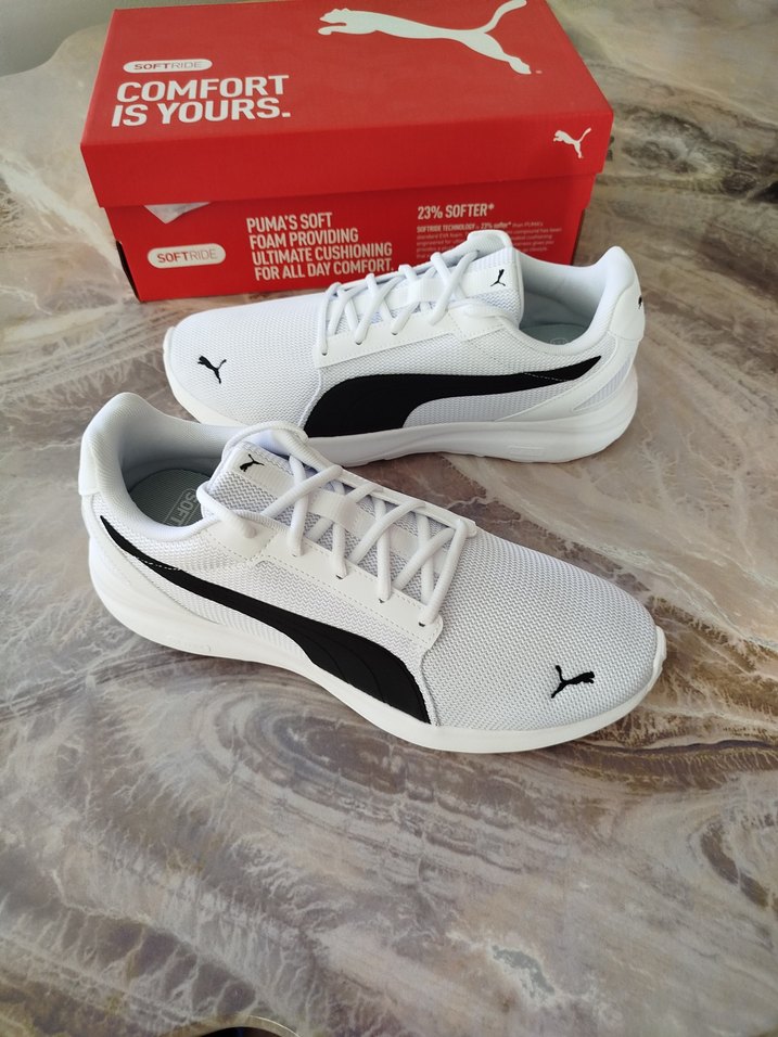 Puma Erkek Beyaz Spor Ayakkabı - Görsel 3