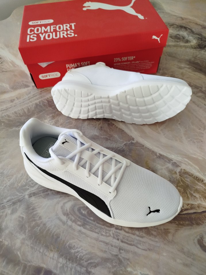 Puma Erkek Beyaz Spor Ayakkabı - Görsel 2