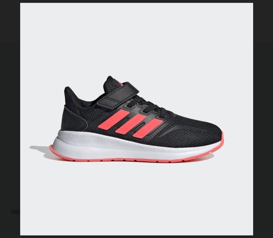 Kız Çocuk Siyah Spor Ayakkabı Velcro 23 numara - Görsel 4