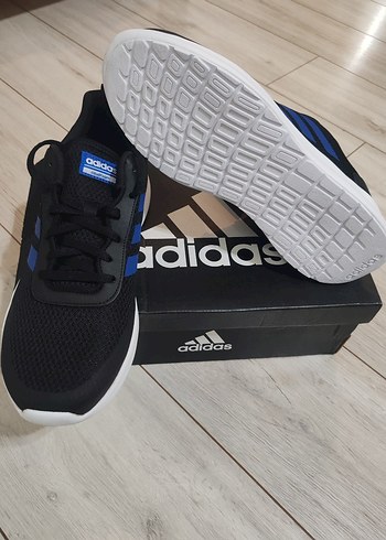 Adidas Mavi Siyah Erkek Spor Ayakkabı 44.5 numara - Görsel 3