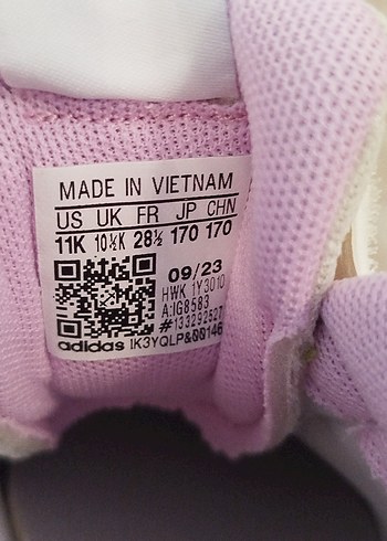 Kız Çocuk  Adidas Sneakers - Görsel 8