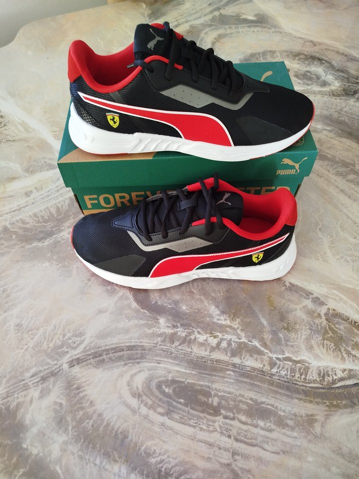 Kırmızı Siyah Erkek Spor Ayakkabı - Görsel 2