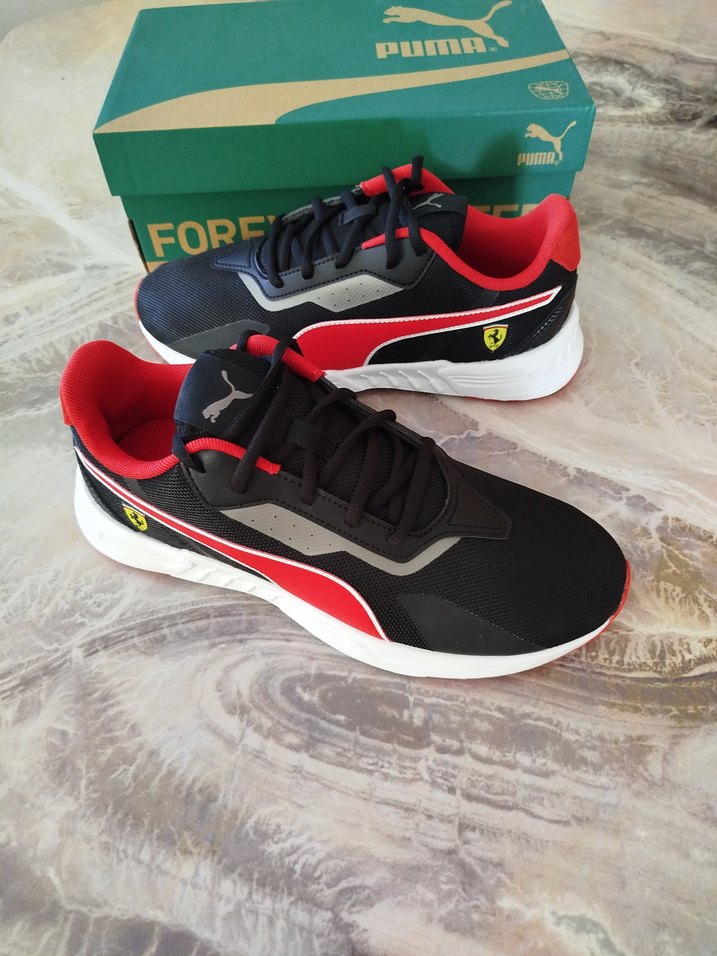 Kırmızı Siyah Erkek Spor Ayakkabı - Görsel 4