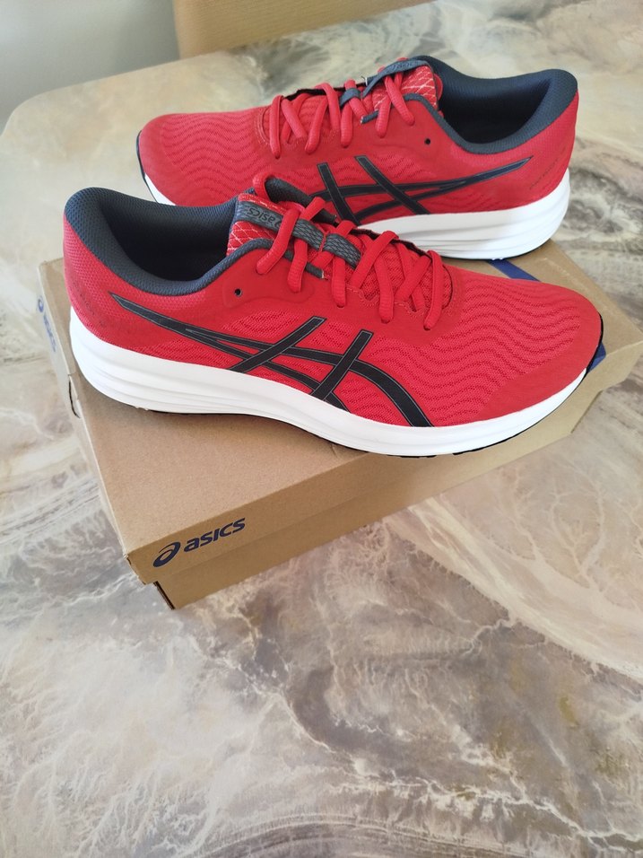 Asics Kırmızı Spor Ayakkabı - Görsel 4