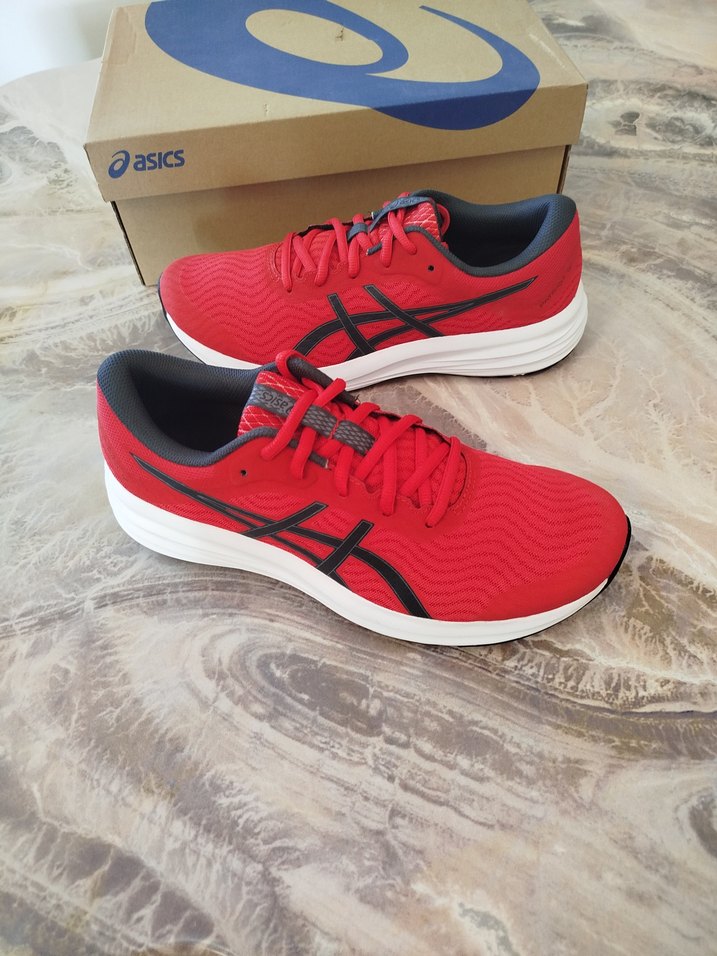 Asics Kırmızı Spor Ayakkabı - Görsel 2